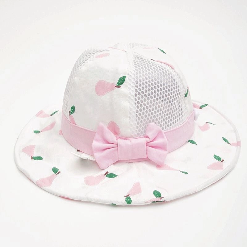 Wholesale Cotton Mesh Kids Bucket Hat