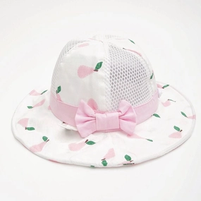 Wholesale Cotton Mesh Kids Bucket Hat