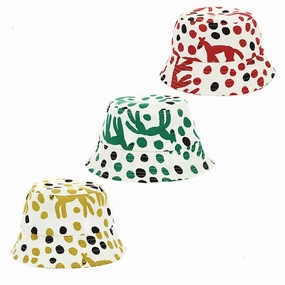 Wholesale Cotton Polka Dot Kids Fisherman Hat