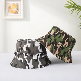 Wholesale Cotton Polyester Camouflage Bucket Hat
