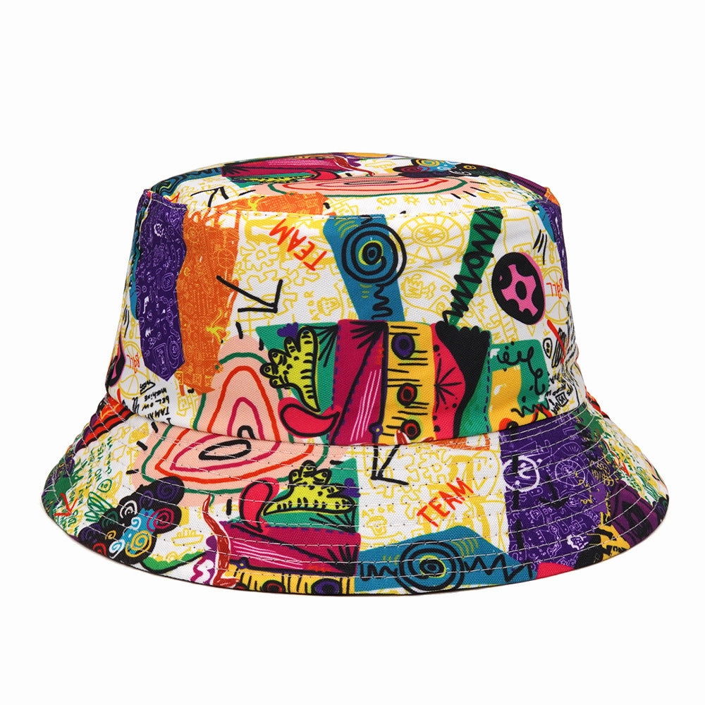 Wholesale Cotton Polyester Cartoon Pattern Fisherman Hat