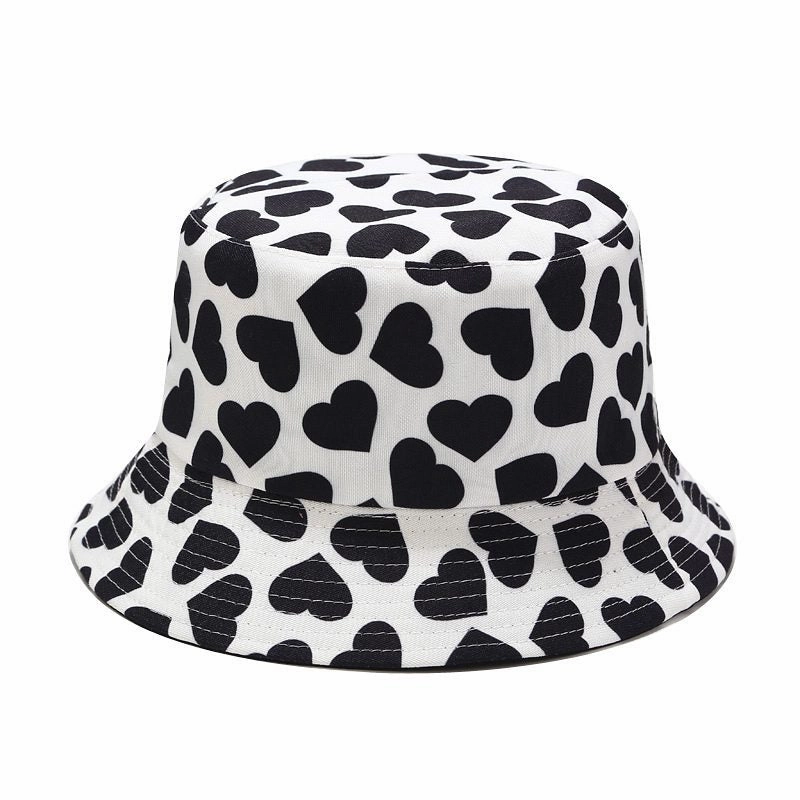 Wholesale Cotton Polyester Cow Pattern Printed Bucket Hat