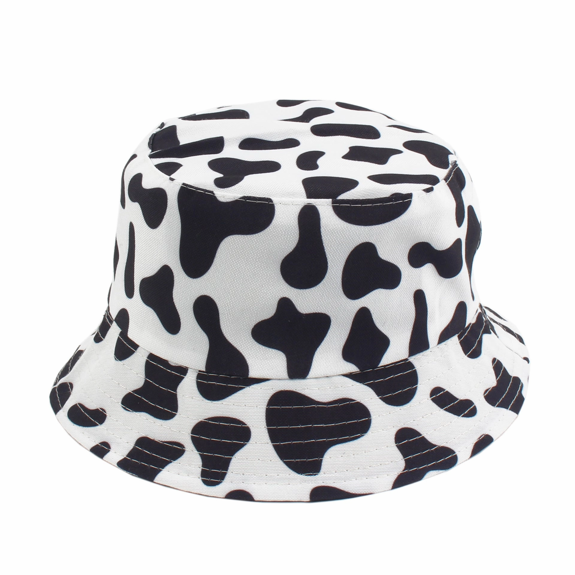 Wholesale Cotton Polyester Cow Pattern Printed Bucket Hat