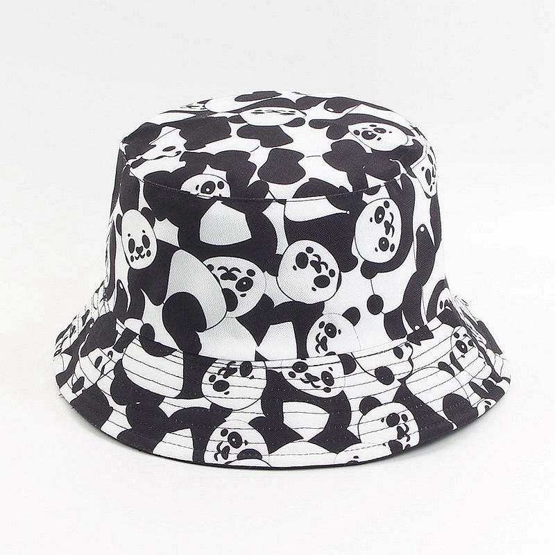 Wholesale Cotton Polyester Cow Pattern Printed Bucket Hat