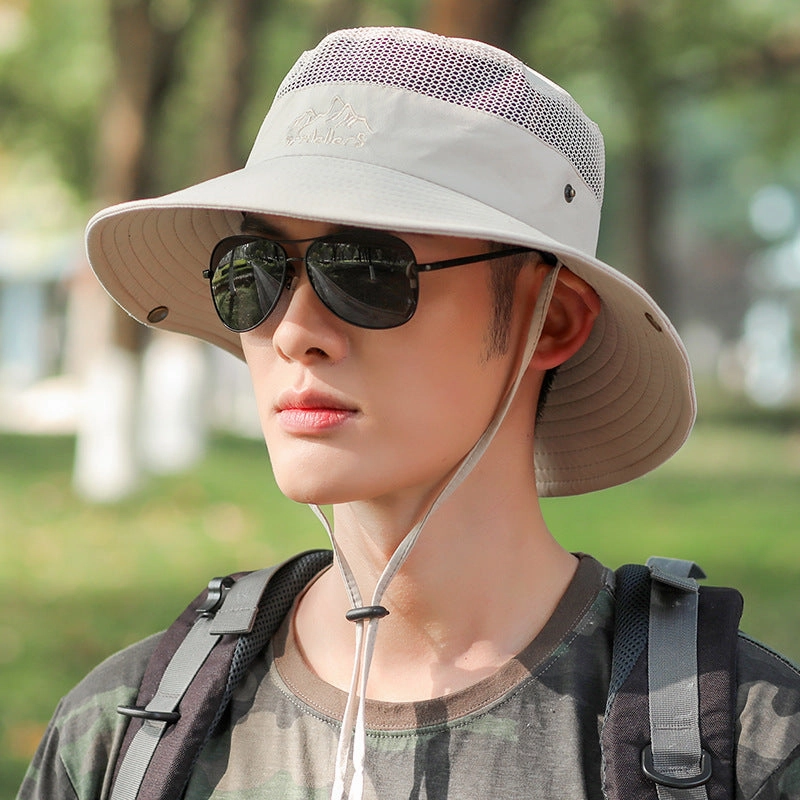 Wholesale Cotton Polyester Foldable Mesh Breathable Bucket Hat