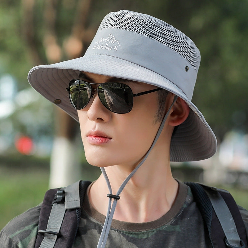Wholesale Cotton Polyester Foldable Mesh Breathable Bucket Hat