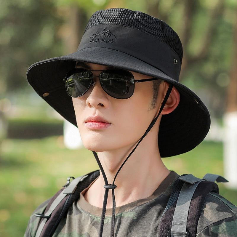 Wholesale Cotton Polyester Foldable Mesh Breathable Bucket Hat
