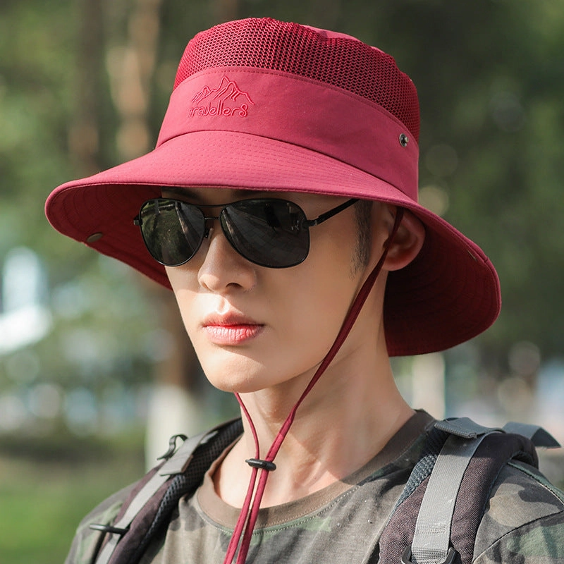Wholesale Cotton Polyester Foldable Mesh Breathable Bucket Hat