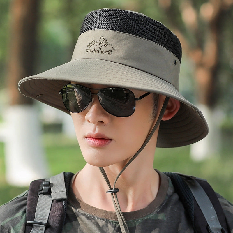 Wholesale Cotton Polyester Foldable Mesh Breathable Bucket Hat