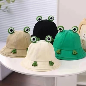 Wholesale Cotton Polyester Frog Fisherman Hat