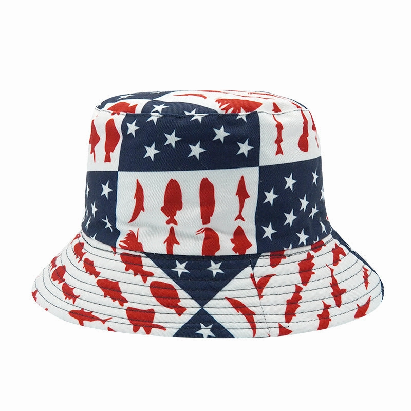 Wholesale Cotton Polyester Independence Day Hats