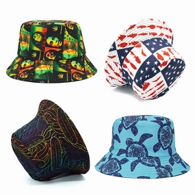Wholesale Cotton Polyester Independence Day Hats