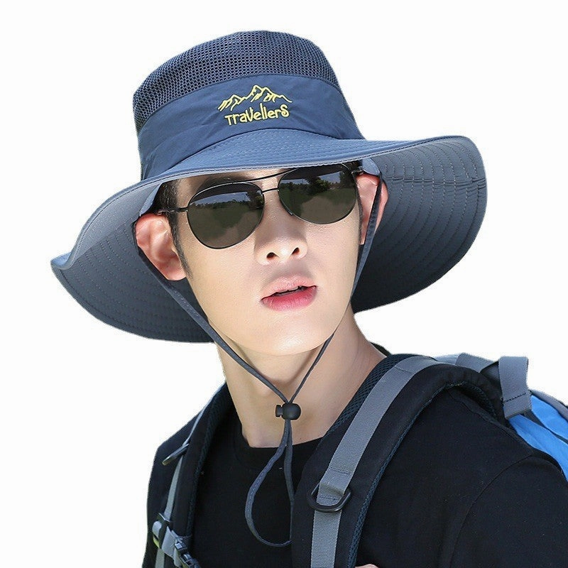 Wholesale Cotton Polyester Large Brim Denim Fisherman Hats