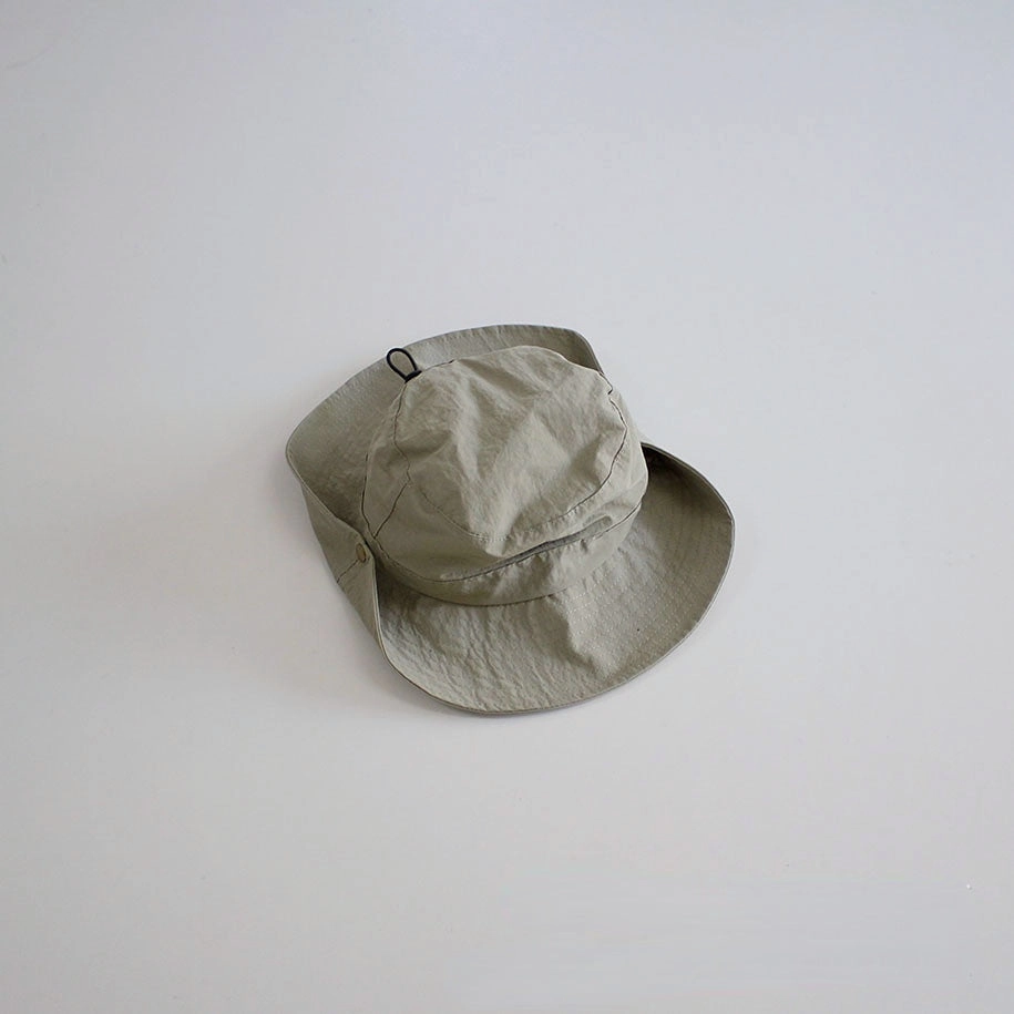 Wholesale Cotton Polyester Large Brim Solid Color Fisherman Hat