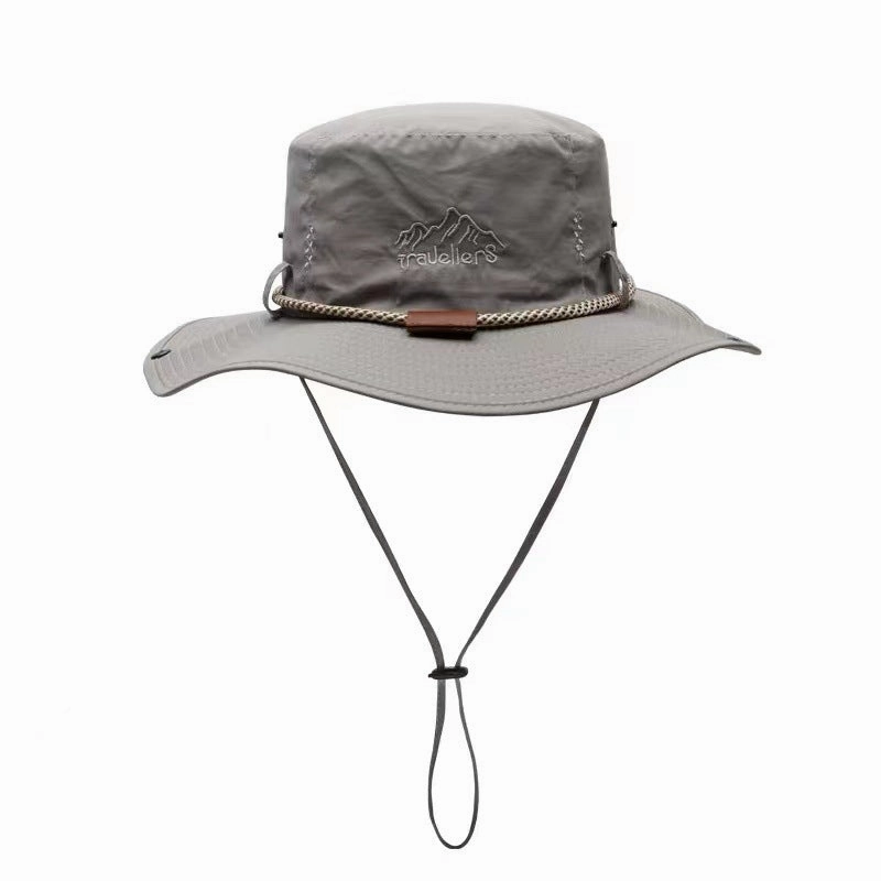 Wholesale Cotton Polyester Large Brim Sunscreen Fisherman Hats