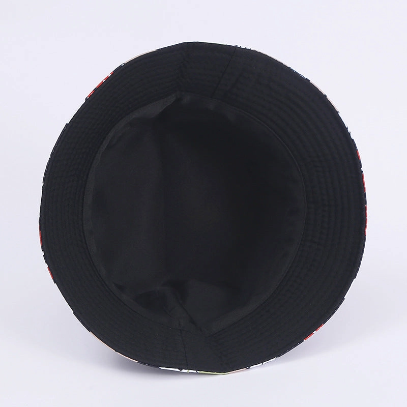 Wholesale Cotton Polyester Mushroom Pattern Bucket Hat