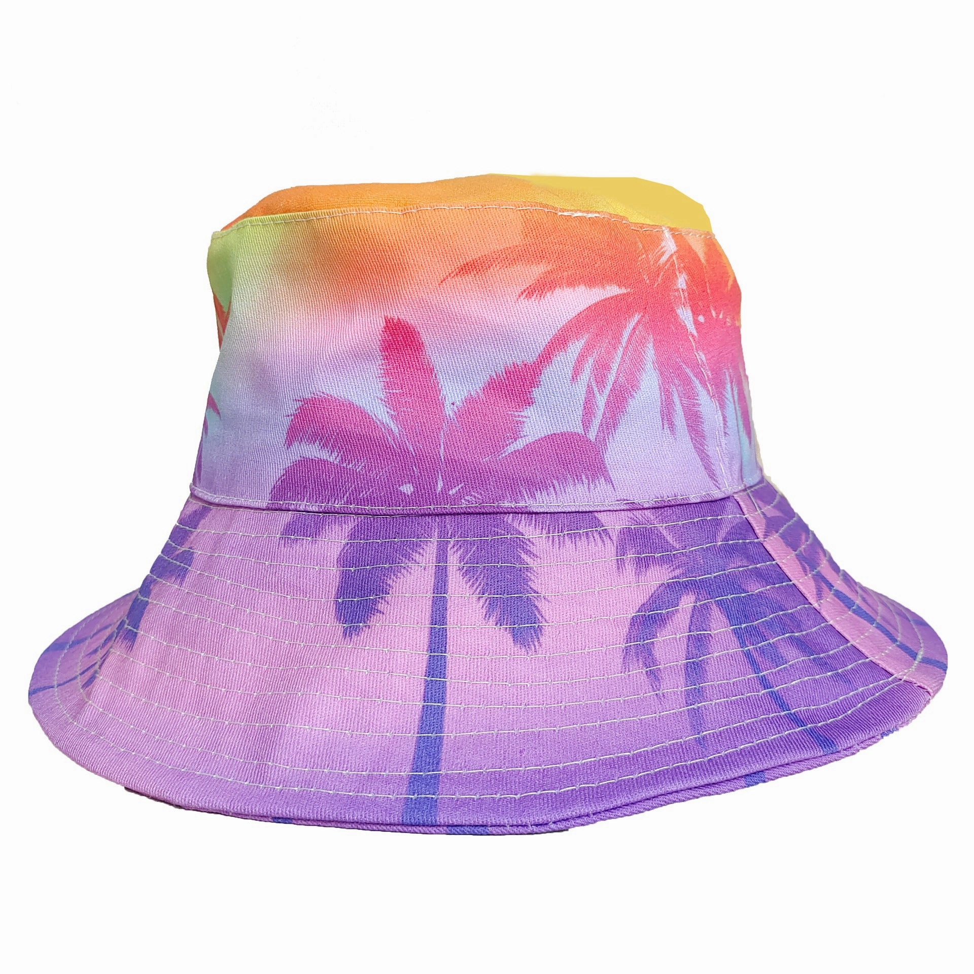Wholesale Cotton Purple Beach Bucket Hat