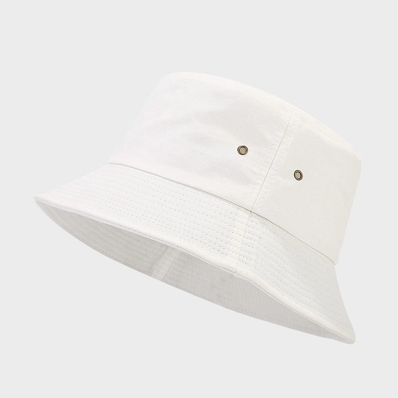 Wholesale Cotton Simple Solid Color Bucket Hat