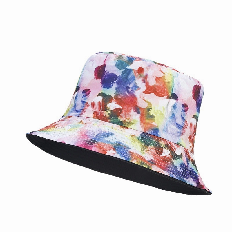 Wholesale Cotton Small Floral Pattern Reversible Bucket Hat