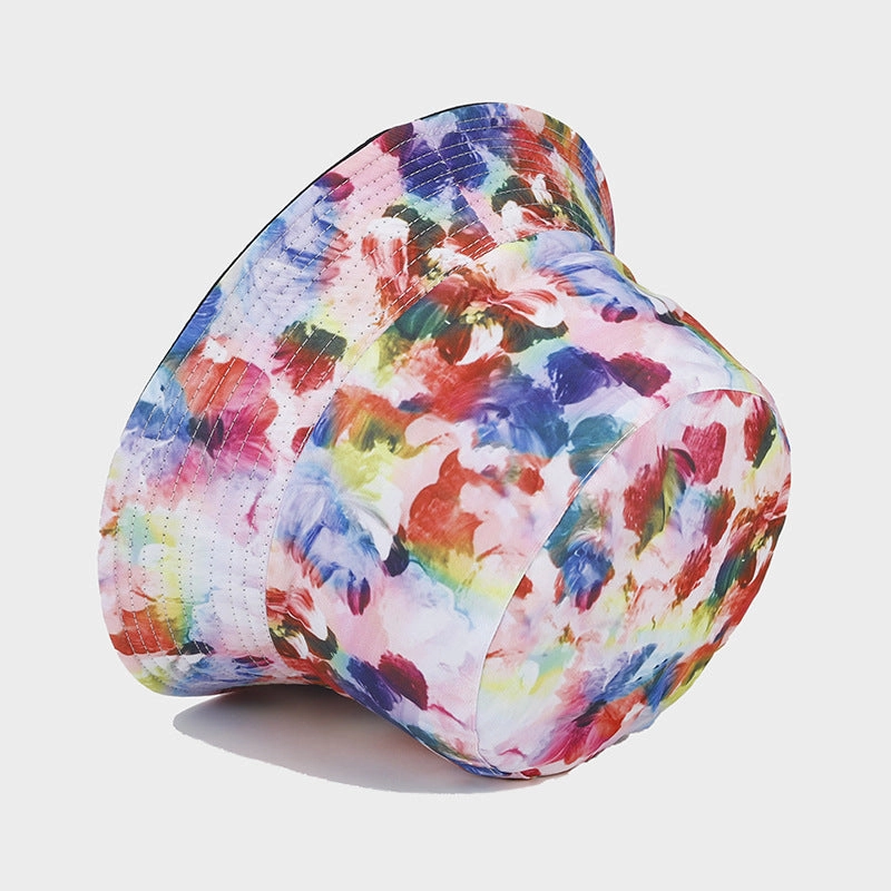 Wholesale Cotton Small Floral Pattern Reversible Bucket Hat