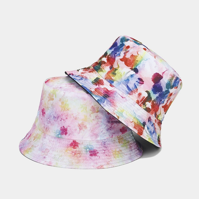 Wholesale Cotton Small Floral Pattern Reversible Bucket Hat