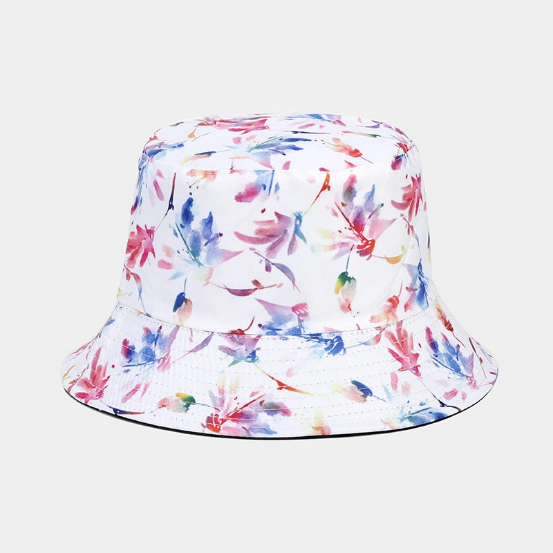 Wholesale Cotton Small Floral Pattern Reversible Bucket Hat