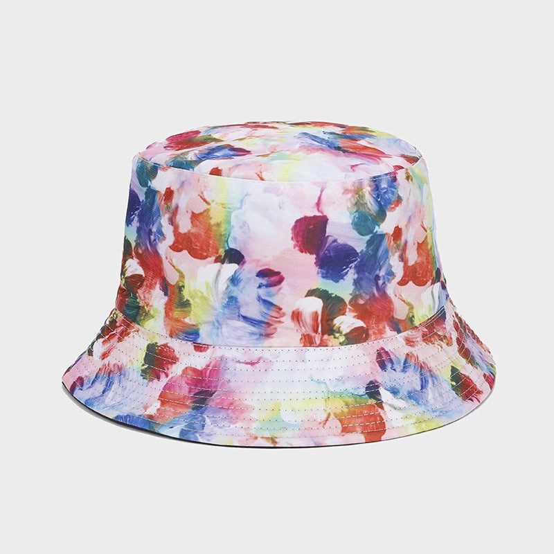 Wholesale Cotton Small Floral Pattern Reversible Bucket Hat