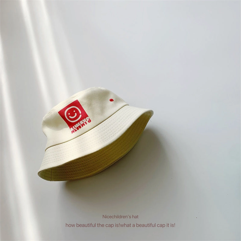 Wholesale Cotton Smiley Kids Bucket Hat
