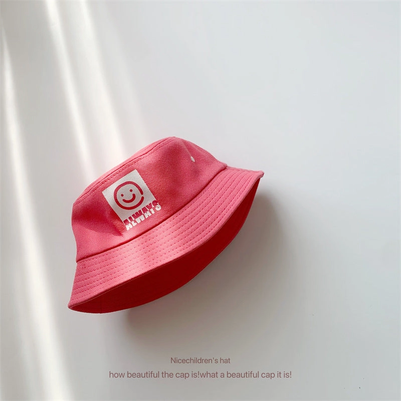 Wholesale Cotton Smiley Kids Bucket Hat