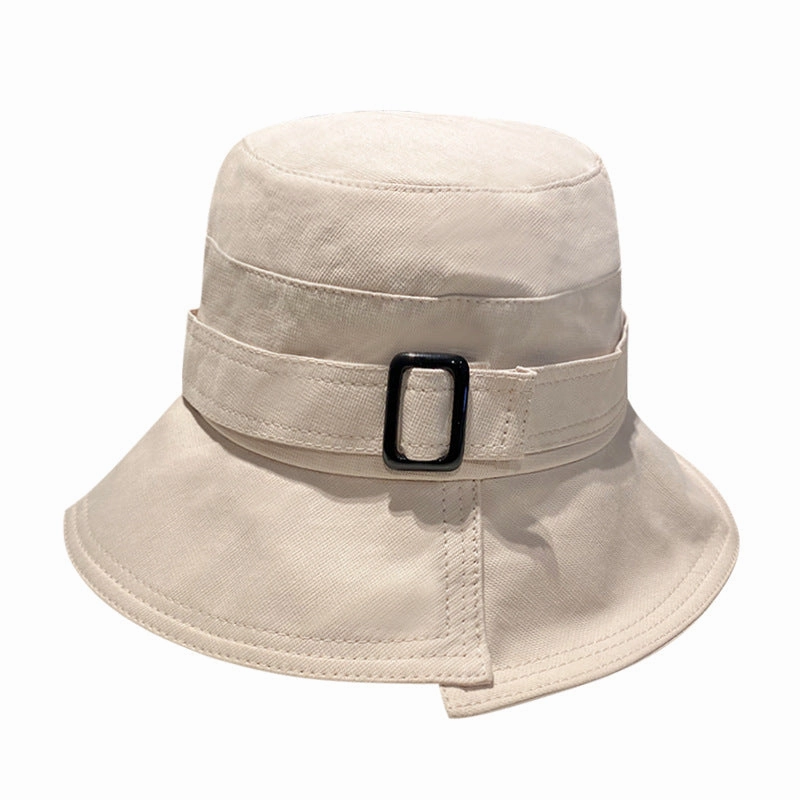 Wholesale Cotton Split Solid Color Fisherman Hat