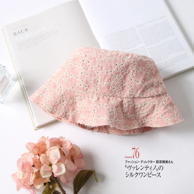 Wholesale Cotton Star Fisherman Hat Women