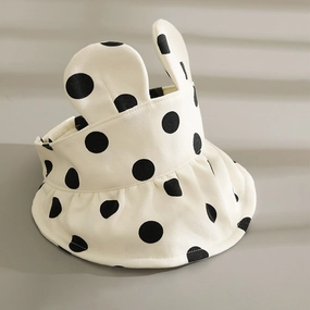 Wholesale Cotton Summer Thin Children's Large Brim Empty Top Sun Visor Hat