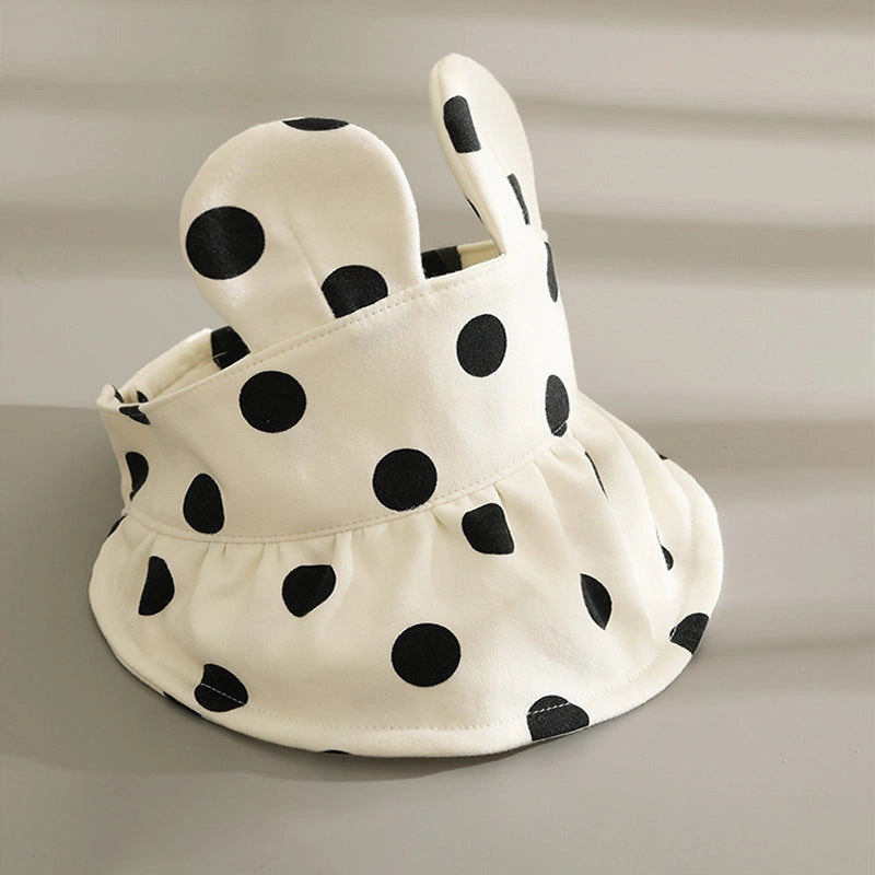 Wholesale Cotton Summer Thin Children's Large Brim Empty Top Sun Visor Hat