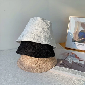Wholesale Cotton Summer Thin Lace Bucket Hat