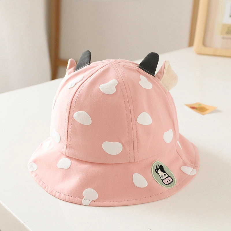 Wholesale Cotton Summer Thin Section Sunscreen Kids Bucket Hat