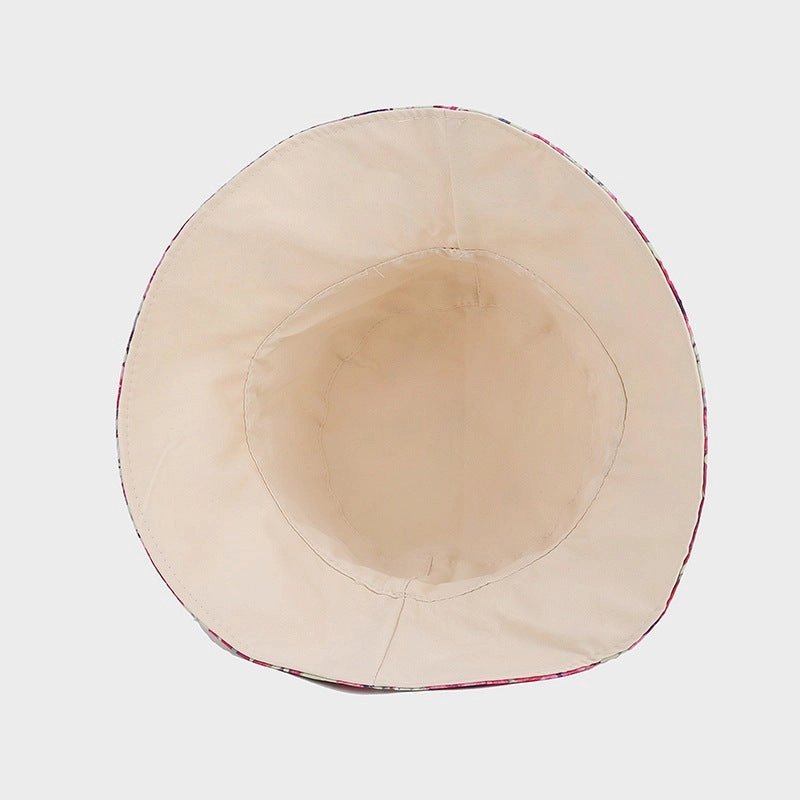 Wholesale Cotton Sunflower Pattern Bucket Hat