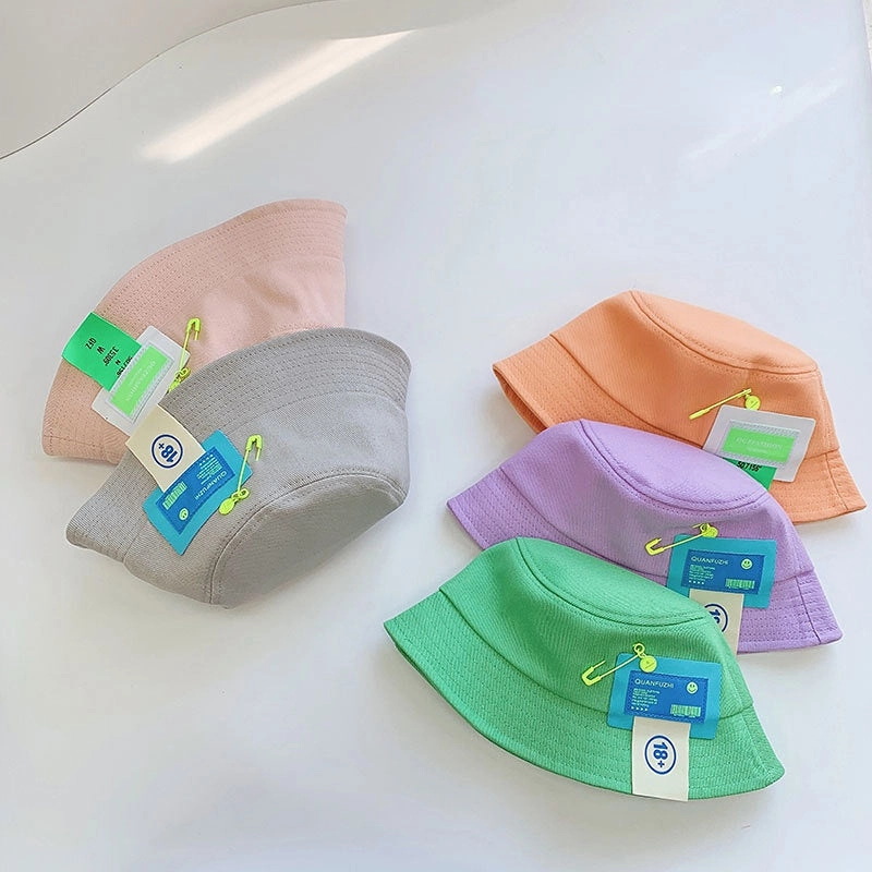 Wholesale Cotton Thin Kids Bucket Hat