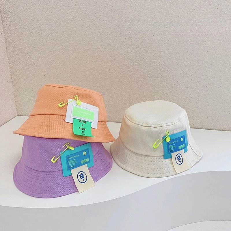 Wholesale Cotton Thin Kids Bucket Hat