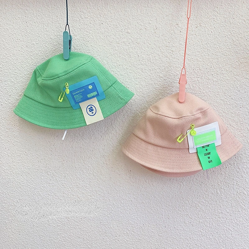 Wholesale Cotton Thin Kids Bucket Hat