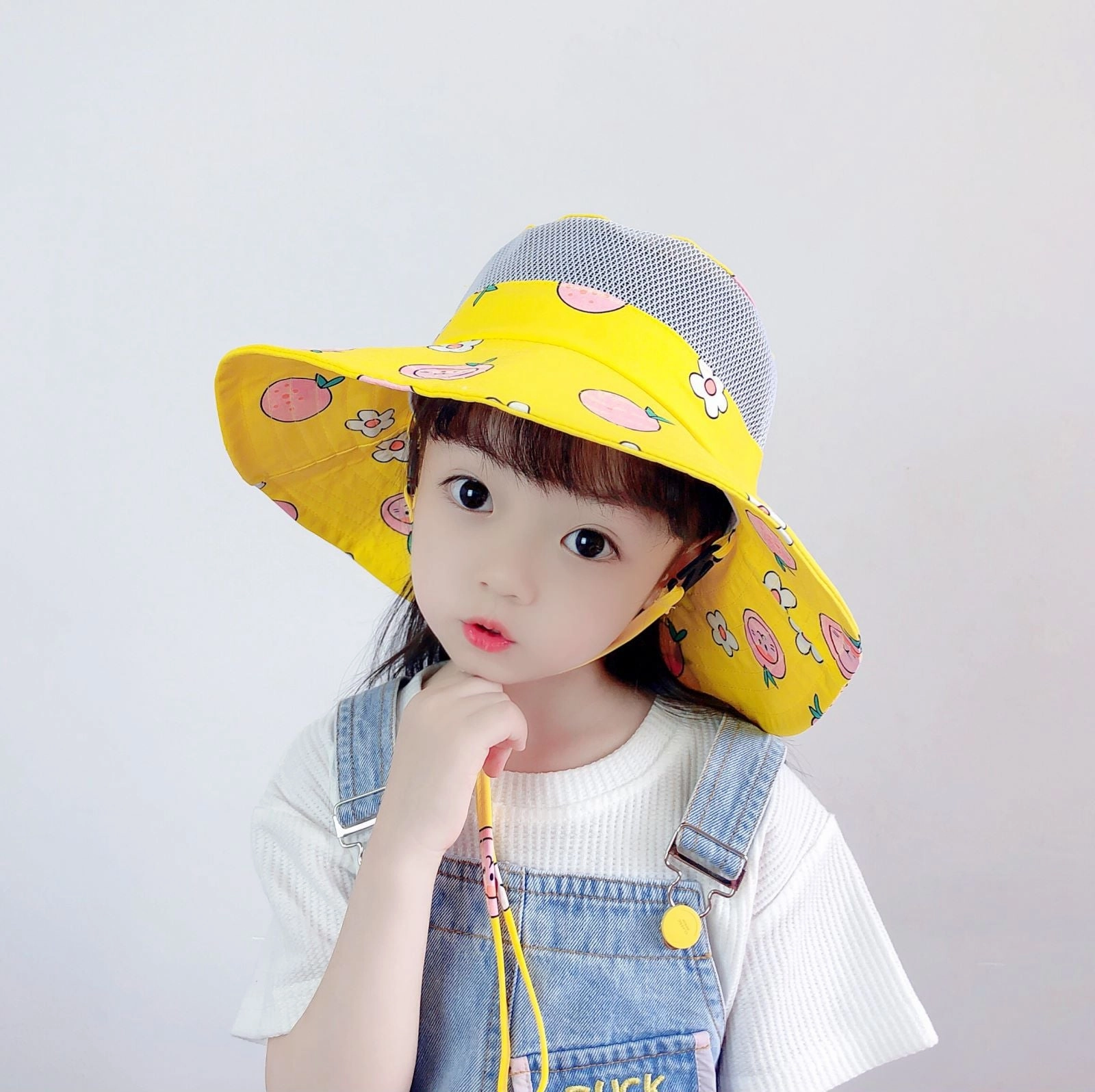 Wholesale Cotton UV Resistant Children's Fisherman Hats