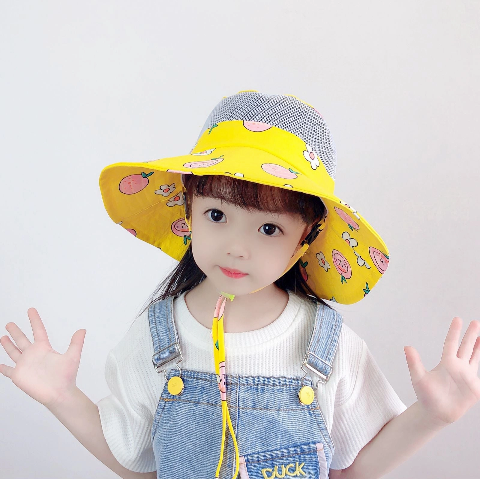 Wholesale Cotton UV Resistant Children's Fisherman Hats