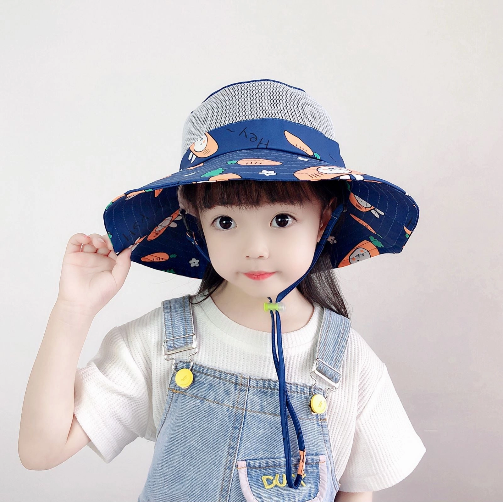 Wholesale Cotton UV Resistant Children's Fisherman Hats