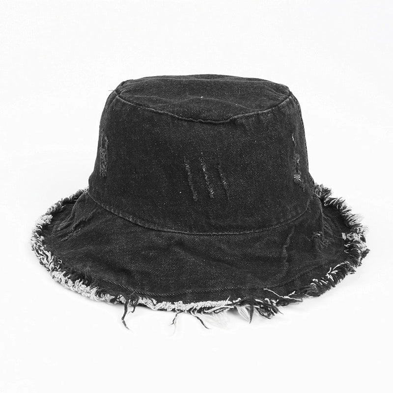 Wholesale Cotton Washed Denim Bucket Hat