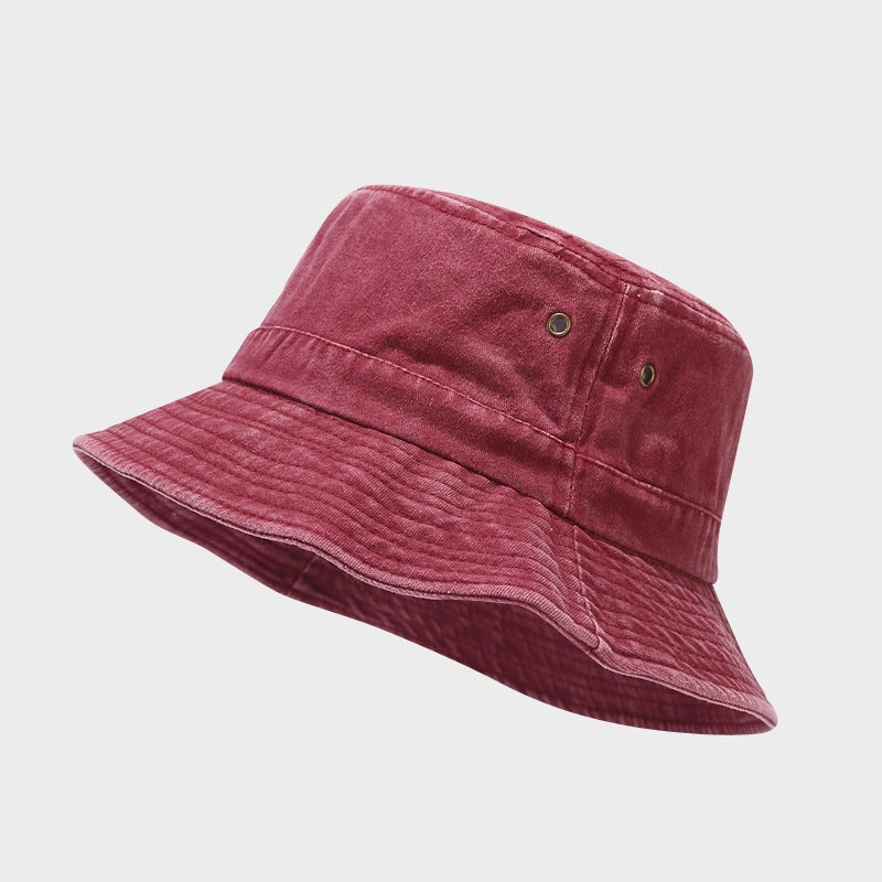 Wholesale Cotton Washed Distressed Bucket Hat