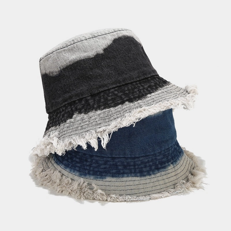 Wholesale Cotton Washed Vintage Denim Bucket Hat