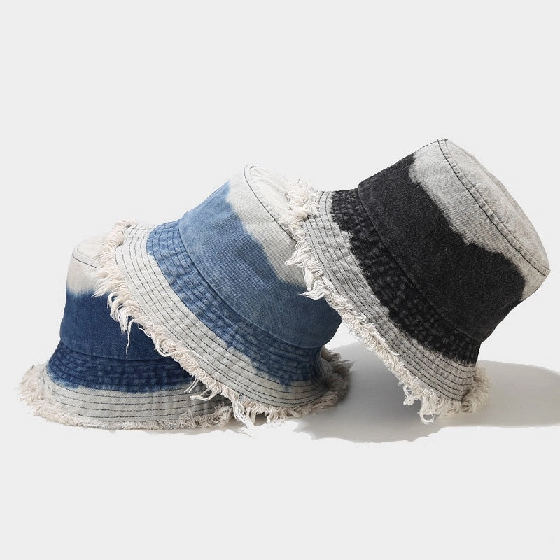 Wholesale Cotton Washed Vintage Denim Bucket Hat