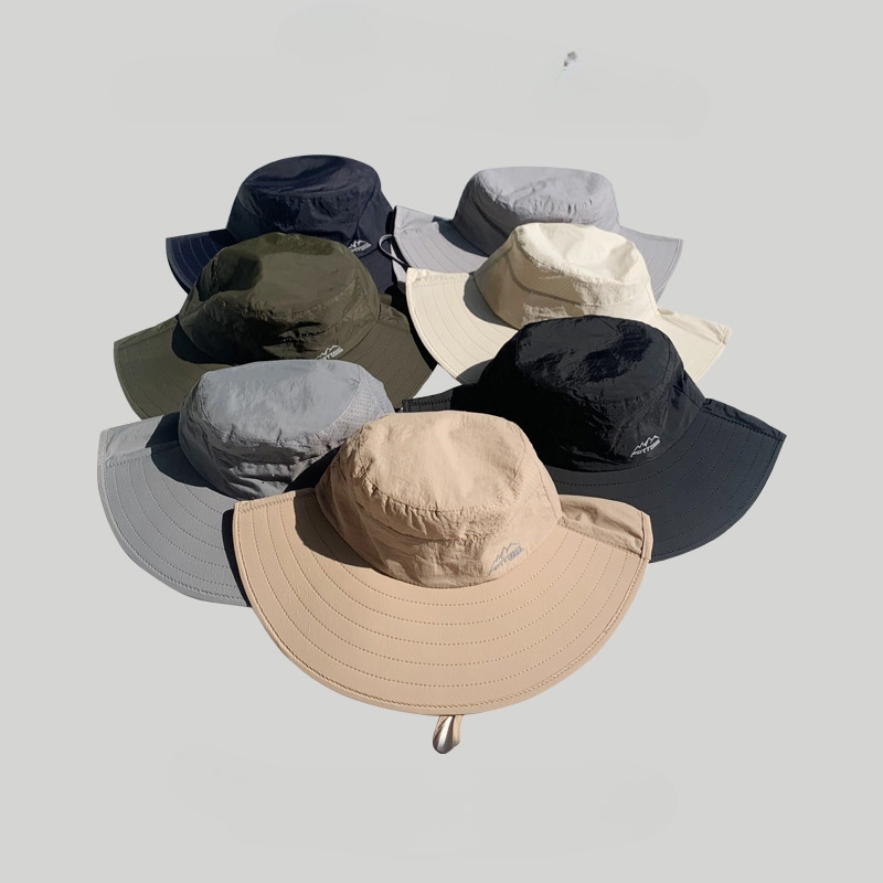 Wholesale Cotton Windproof Quick Drying Sunshade Hats