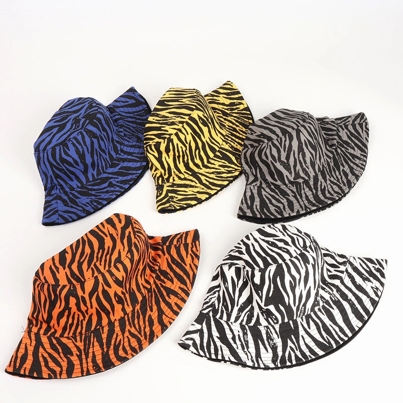 Wholesale Cotton Zebra Print Bucket Hat