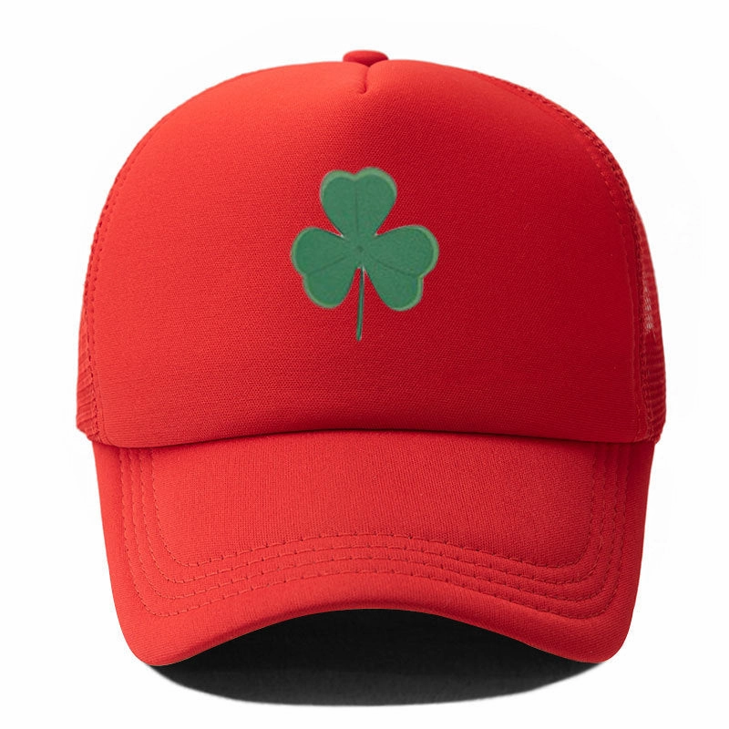 Wholesale Couples Irish Festival Clover Baseball Mesh Cap