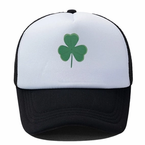 Wholesale Couples Irish Festival Clover Baseball Mesh Cap
